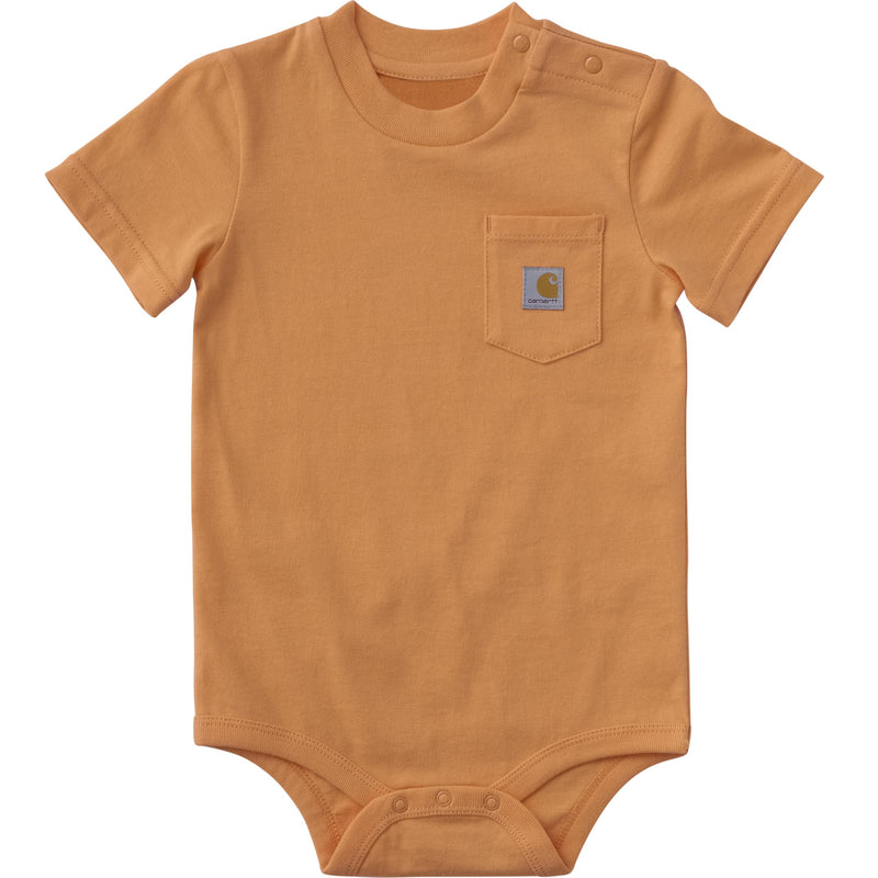Carhartt Unisex Baby, Short-sleeve Bodysuit Pocket T-shirt