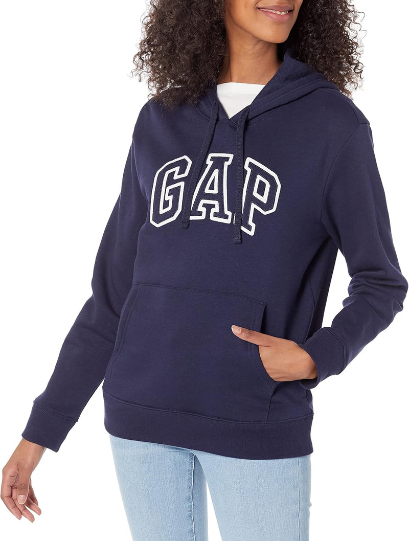 GAP Women's Logo Hoodie Hooded Pull-on Sweatshirt-68