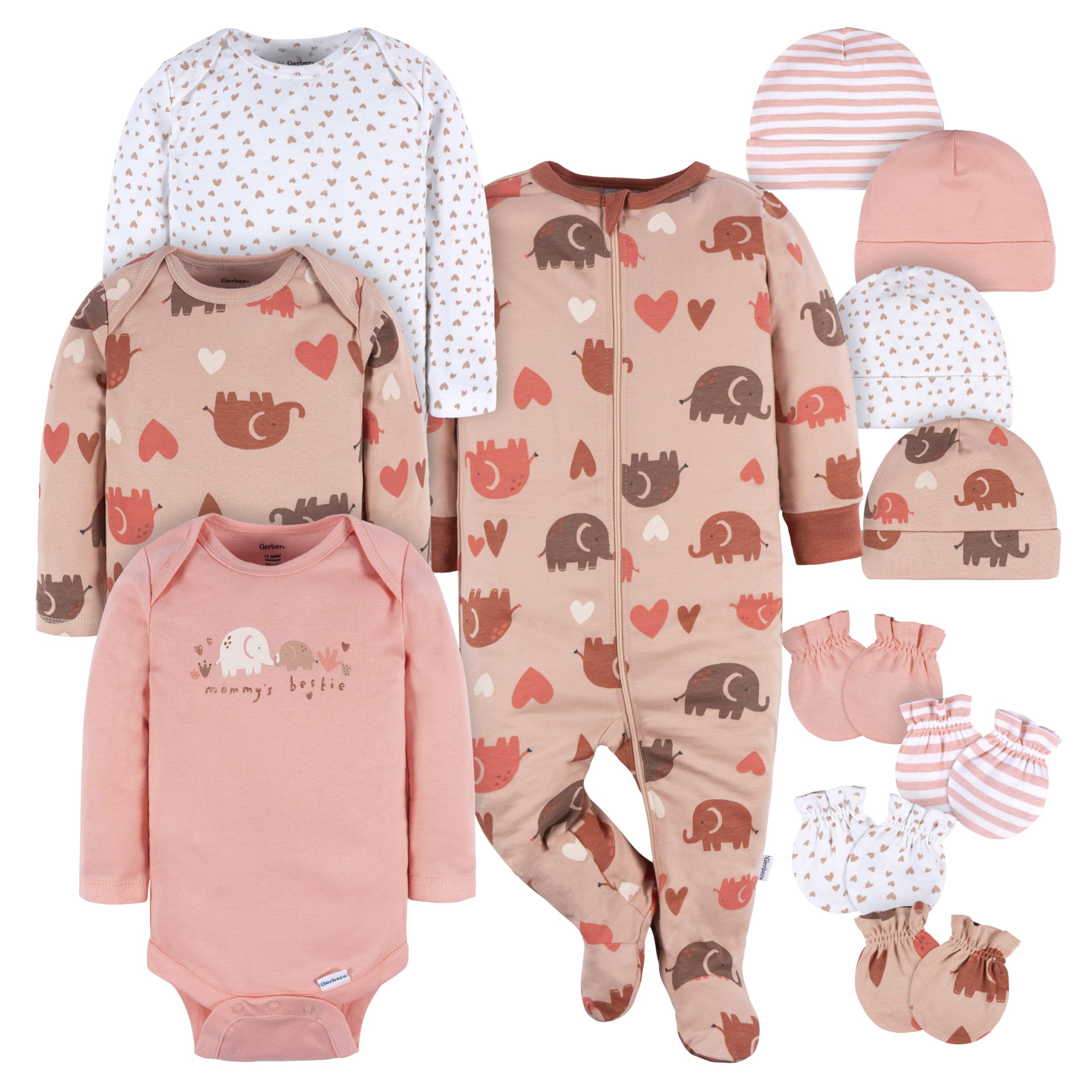 Gerber baby-girls Boys and Girls 12 Piece Layette Gift Set