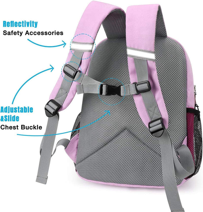 STEAMEDBUN Kids Backpack for Girls,Kindergarten Backpack for Toddler Girls Age 3-6