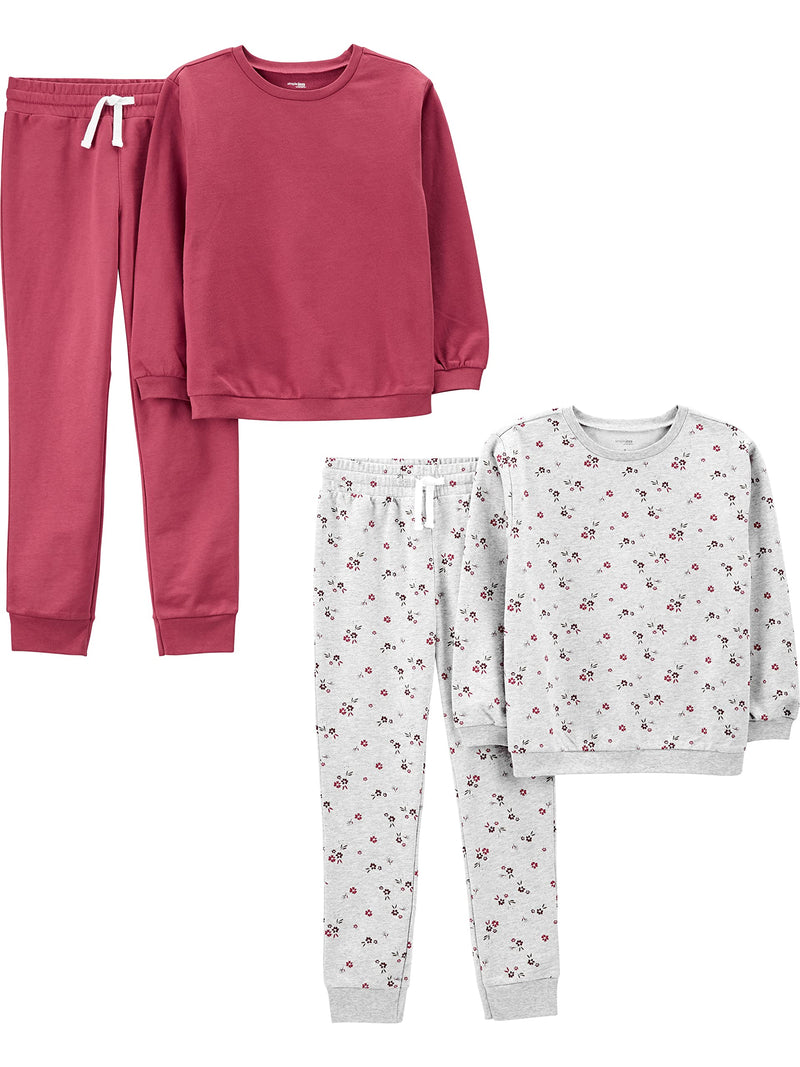 Simple Joys by Carter's girls 4-piece Playwear Set