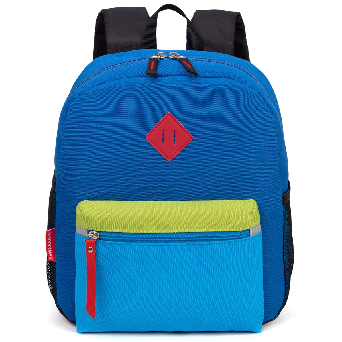 Toddler Kids Backpack for Boys or Girls, Green Blue, 12 Inch