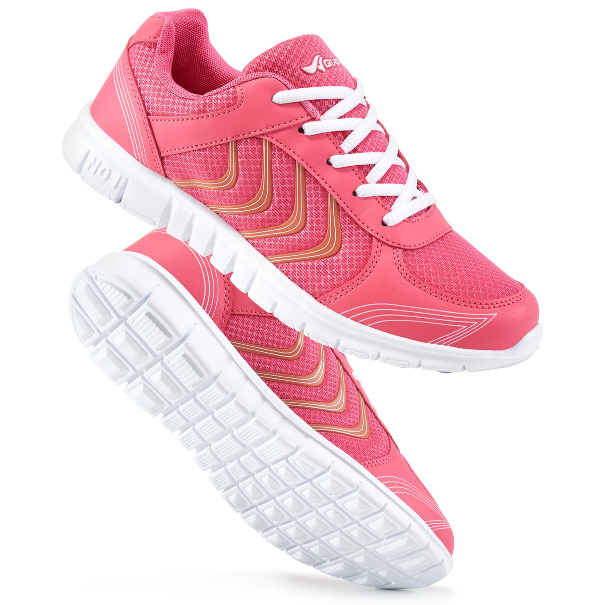 DUOYANGJIASHA Lightweight Walking Shoes for Women: Comfortable & Breathable Mesh Fashion Sneakers for Daily Wear - Casual Non Slip Tennis Shoes for Workout Gym Travel
