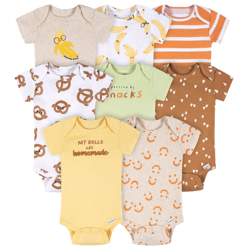 Onesies Brand unisex-baby 8-pack Short Sleeve Mix & Match Bodysuits-55