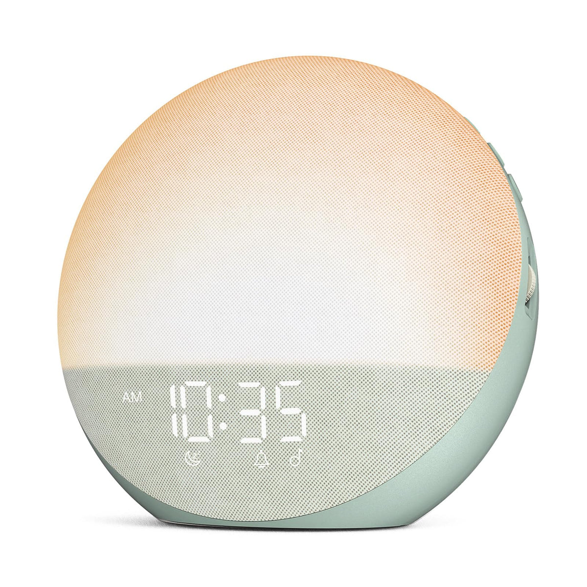 Sunrise Alarm Clock White Noise Machine: Natural Wake Up Light - Dimmable Clock with Bluetooth Speaker for Bedroom - 25 Sleep Sounds for Baby Adults Kids Putty