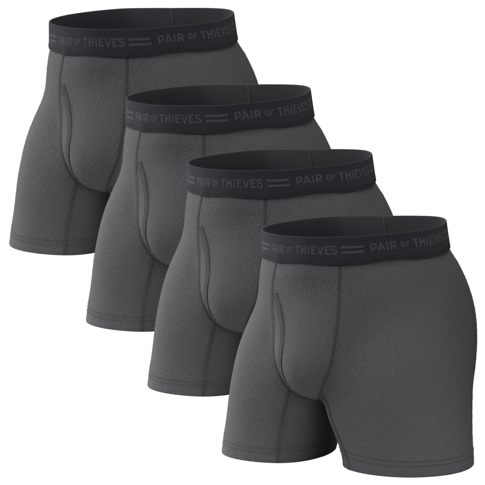 Pair of Thieves Men's Underwear Boxer Briefs - Soft Cotton Boxer Briefs for Men Pack - 4 Pack Tagless Mens Underwear-18