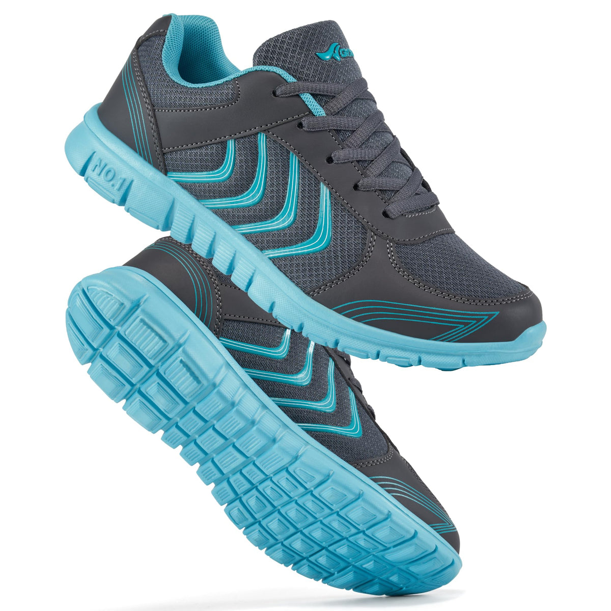 DUOYANGJIASHA Lightweight Walking Shoes for Women: Comfortable & Breathable Mesh Fashion Sneakers for Daily Wear - Casual Non Slip Tennis Shoes for Workout Gym Travel