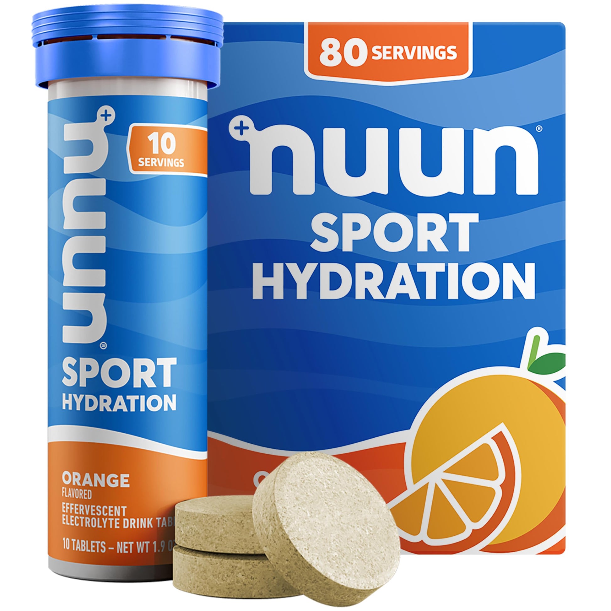 Nuun Sport Electrolyte Tablets with Magnesium, Calcium, Potassium, Chloride & Sodium, Gluten Free & Vegan, Tri-Berry, 4 Pack (40 Servings Total)