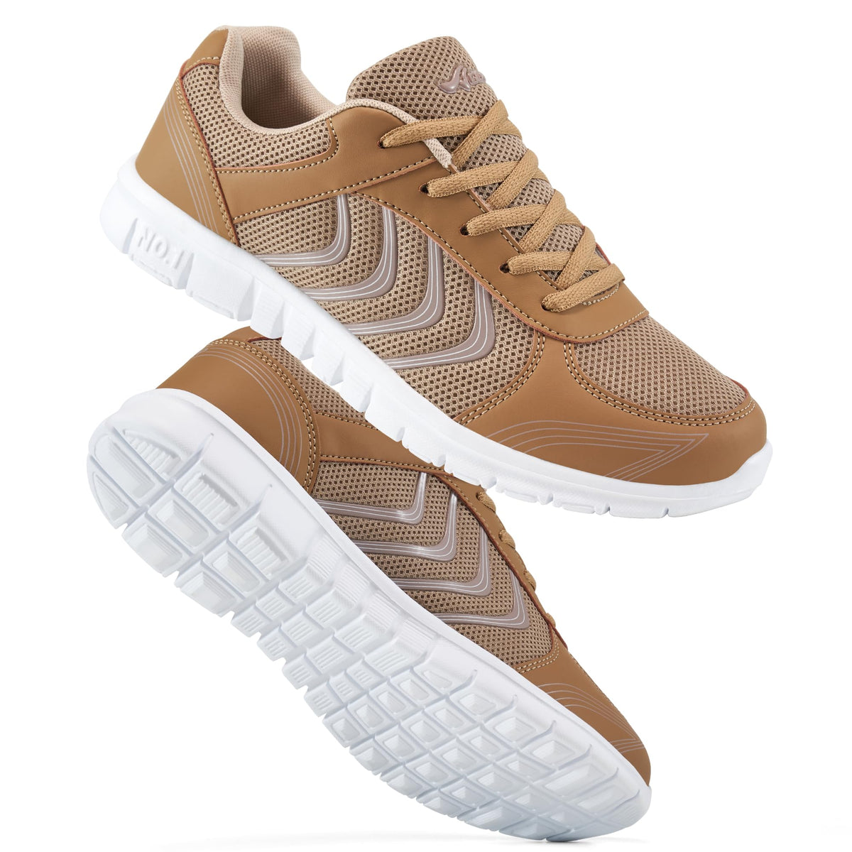 DUOYANGJIASHA Lightweight Walking Shoes for Women: Comfortable & Breathable Mesh Fashion Sneakers for Daily Wear - Casual Non Slip Tennis Shoes for Workout Gym Travel