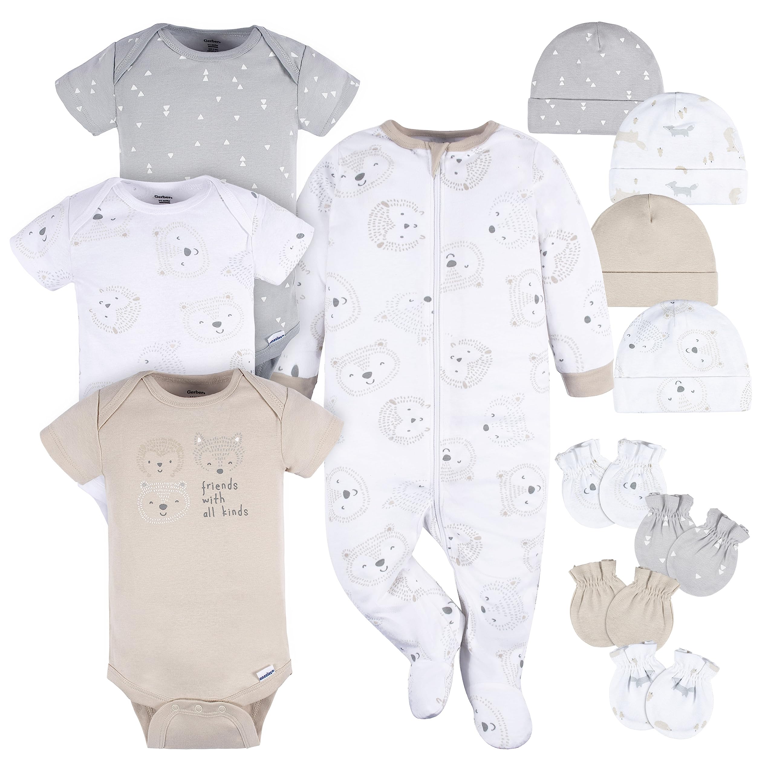 Gerber baby-girls Boys and Girls 12 Piece Layette Gift Set