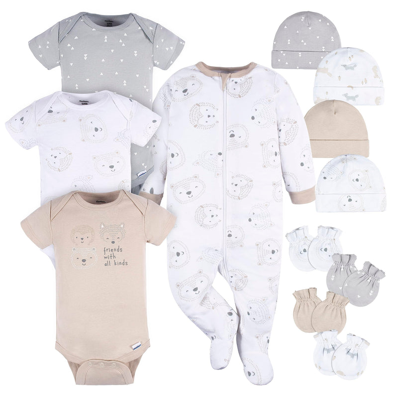 Gerber baby-girls Boys and Girls 12 Piece Layette Gift Set