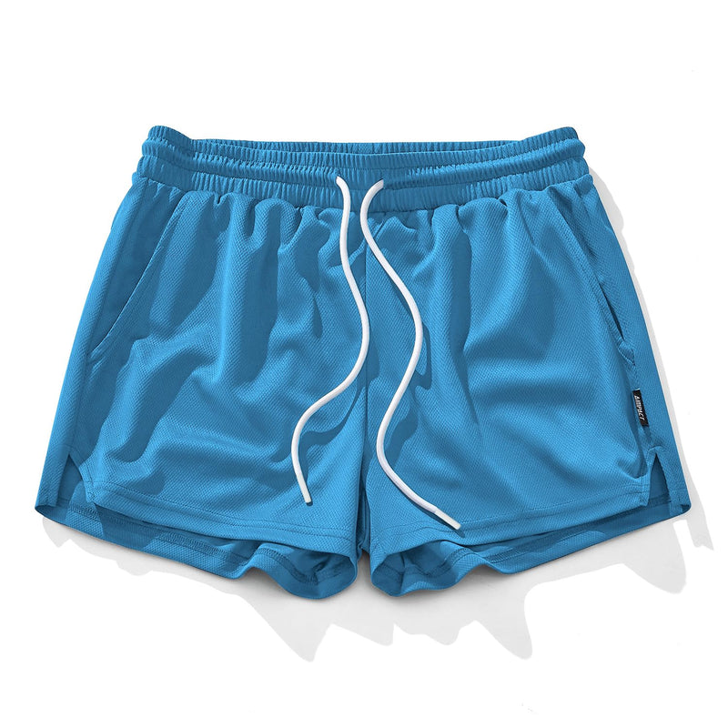 AIMPACT Mens Mesh Running Shorts 3 Inch Quick Dry Lightweight Gym Workout Athletic Shorts for Men with Pockets