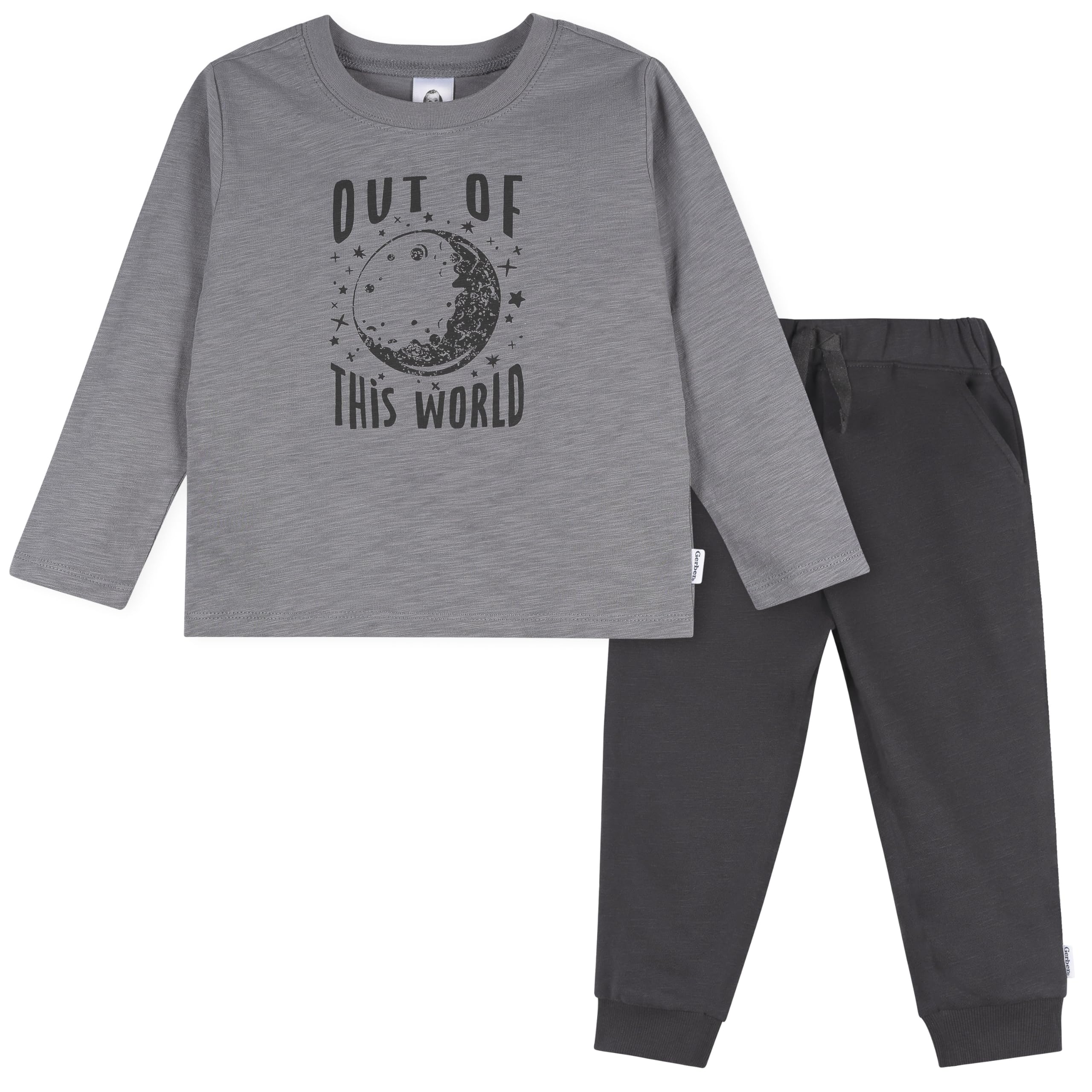 Gerber baby-boys Toddler 2-piece Top and Joggers Set