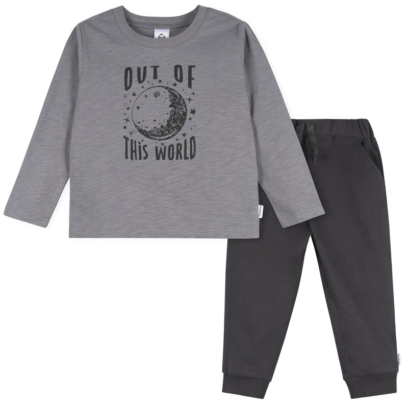 Gerber baby-boys Toddler 2-piece Top and Joggers Set