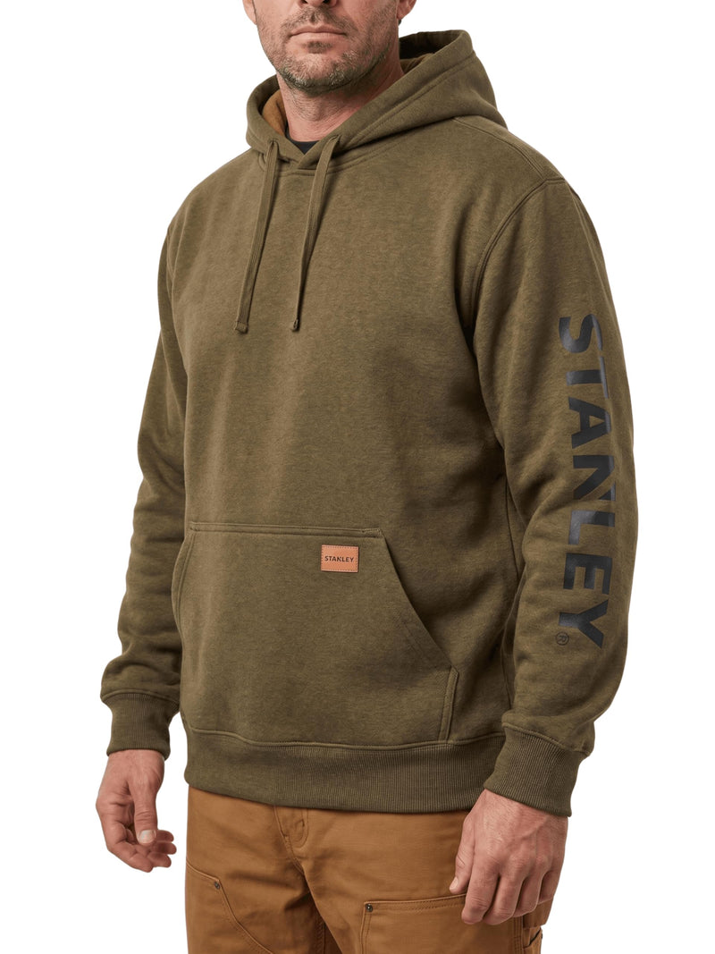 STANLEY Heavyweight Hoodie Men - Work Hoodie Heavy Duty Pullover Sweatshirt