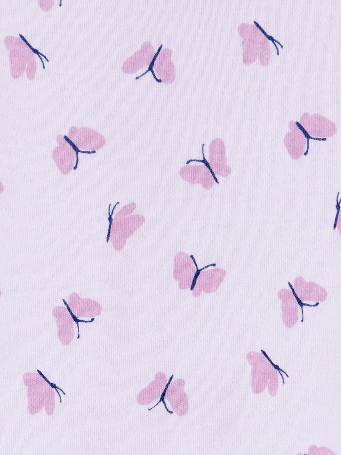 Simple Joys by Carter's Baby Girls' Cotton Footed Sleep and Play, Pack of 2