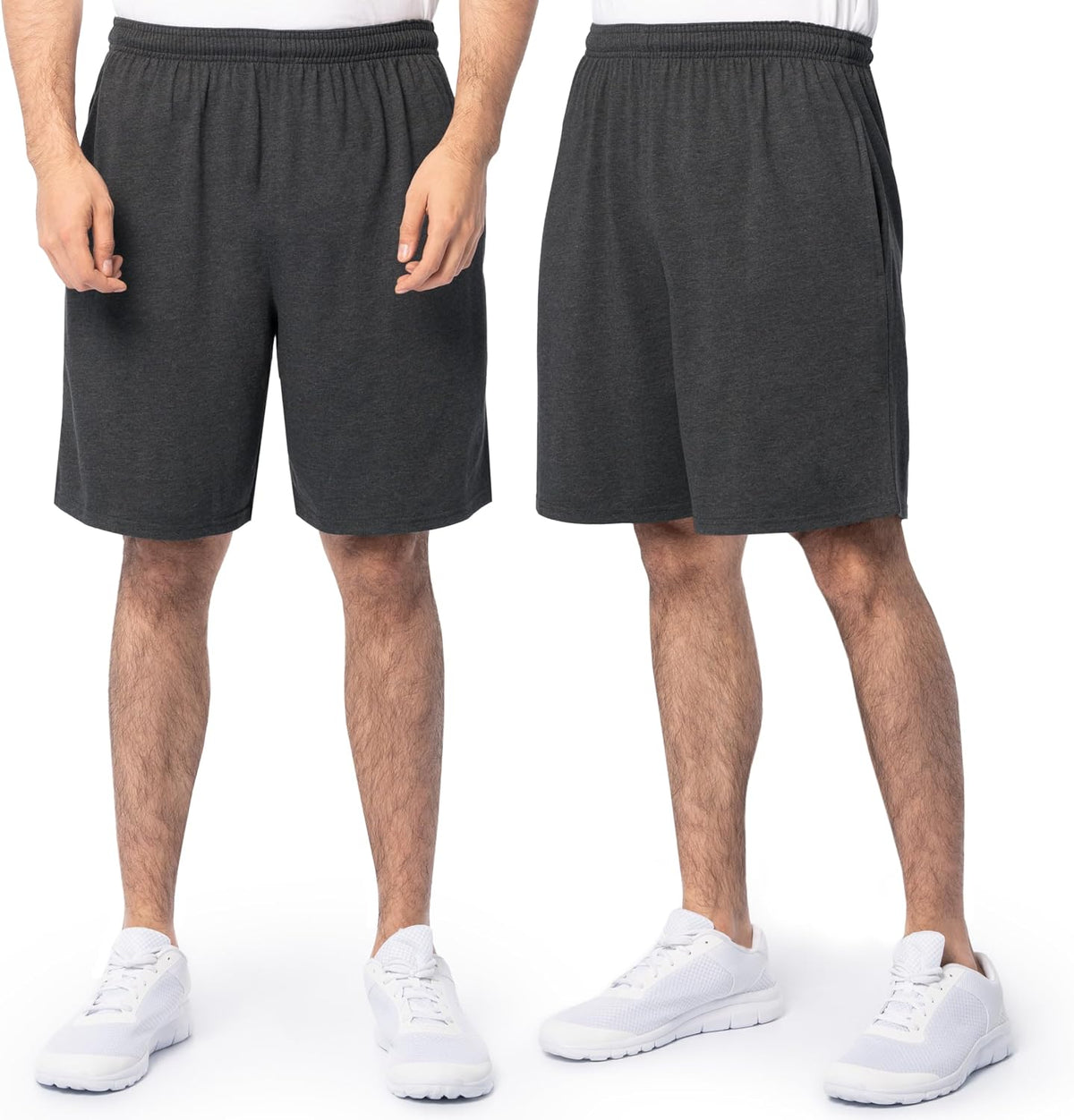 Fruit of the Loom Men's Eversoft Cotton Shorts with Pockets (S-4XL)
