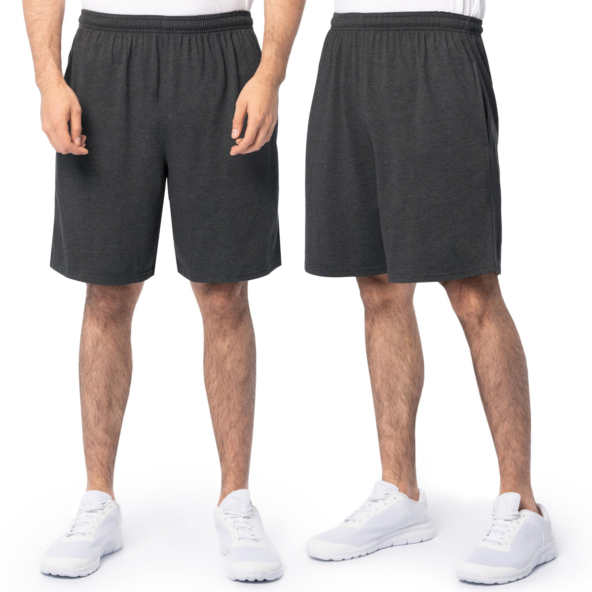 Fruit of the Loom Men's Eversoft Cotton Shorts with Pockets (S-4XL)