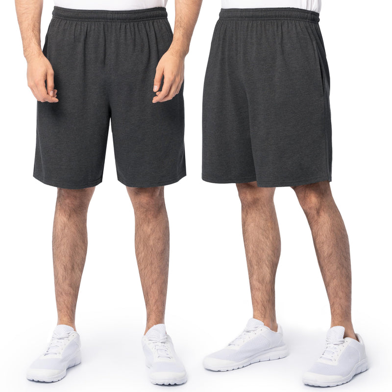 Fruit of the Loom Men's Eversoft Cotton Shorts with Pockets (S-4XL)