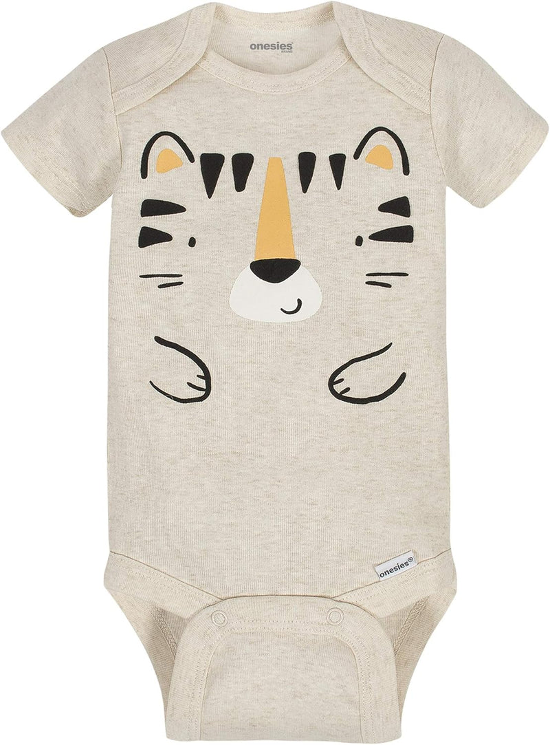 Onesies Brand baby-boys 8-pack Short Sleeve Mix & Match Bodysuits