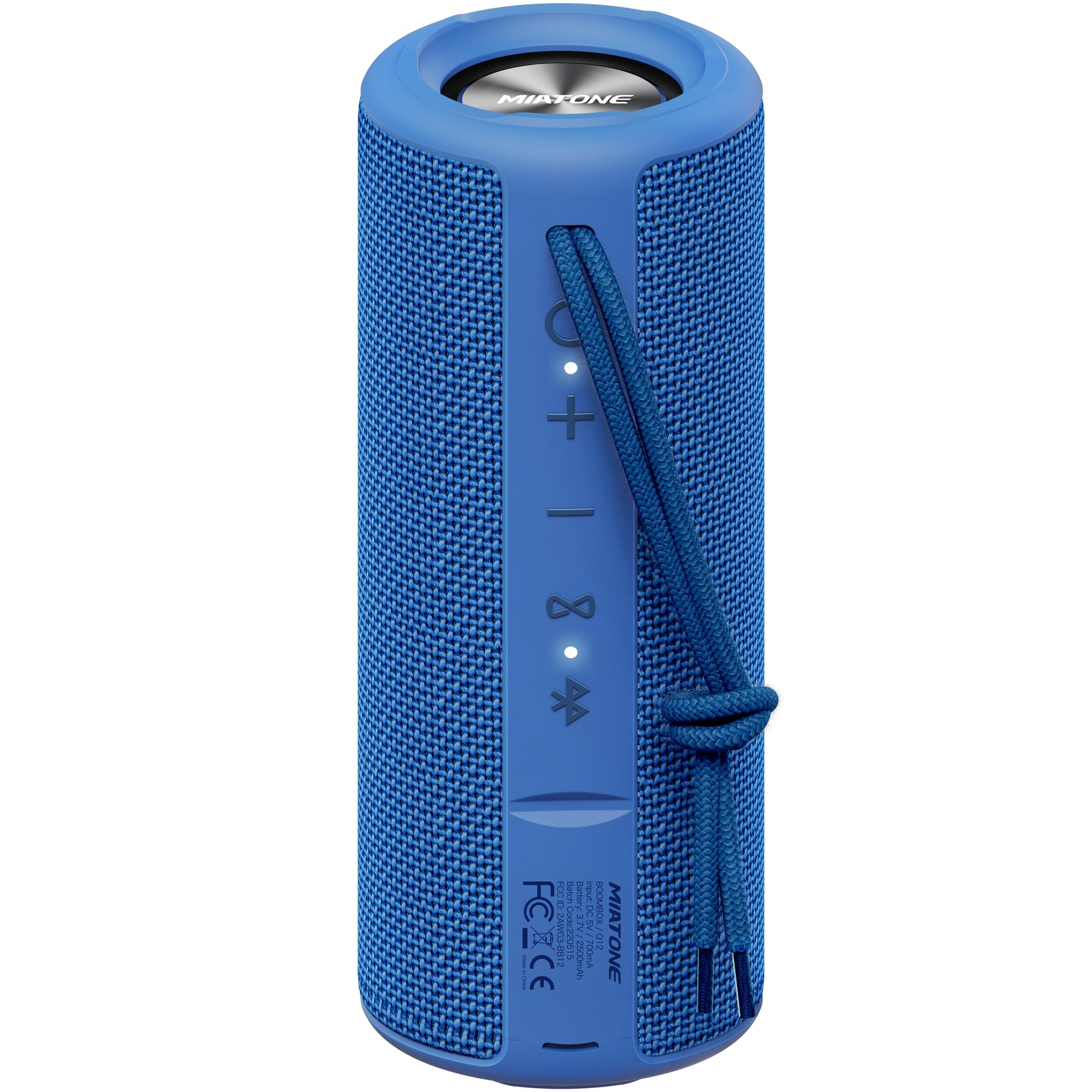 MIATONE Boombox Outdoor Portable Bluetooth Speaker Waterproof Wireless Speakers Gifts for Women Mothers Mom Wife Her - Pink