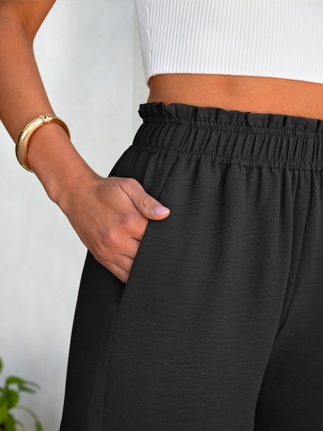 ANRABESS Shorts for Women Summer Casual Elastic High Waisted Dressy Lounge Shorts Comfy Bottoms 2026 Beach Vacation Clothes