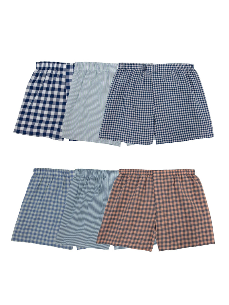 Fruit of the Loom Men's Tag-Free Boxer Shorts (Knit & Woven)-6