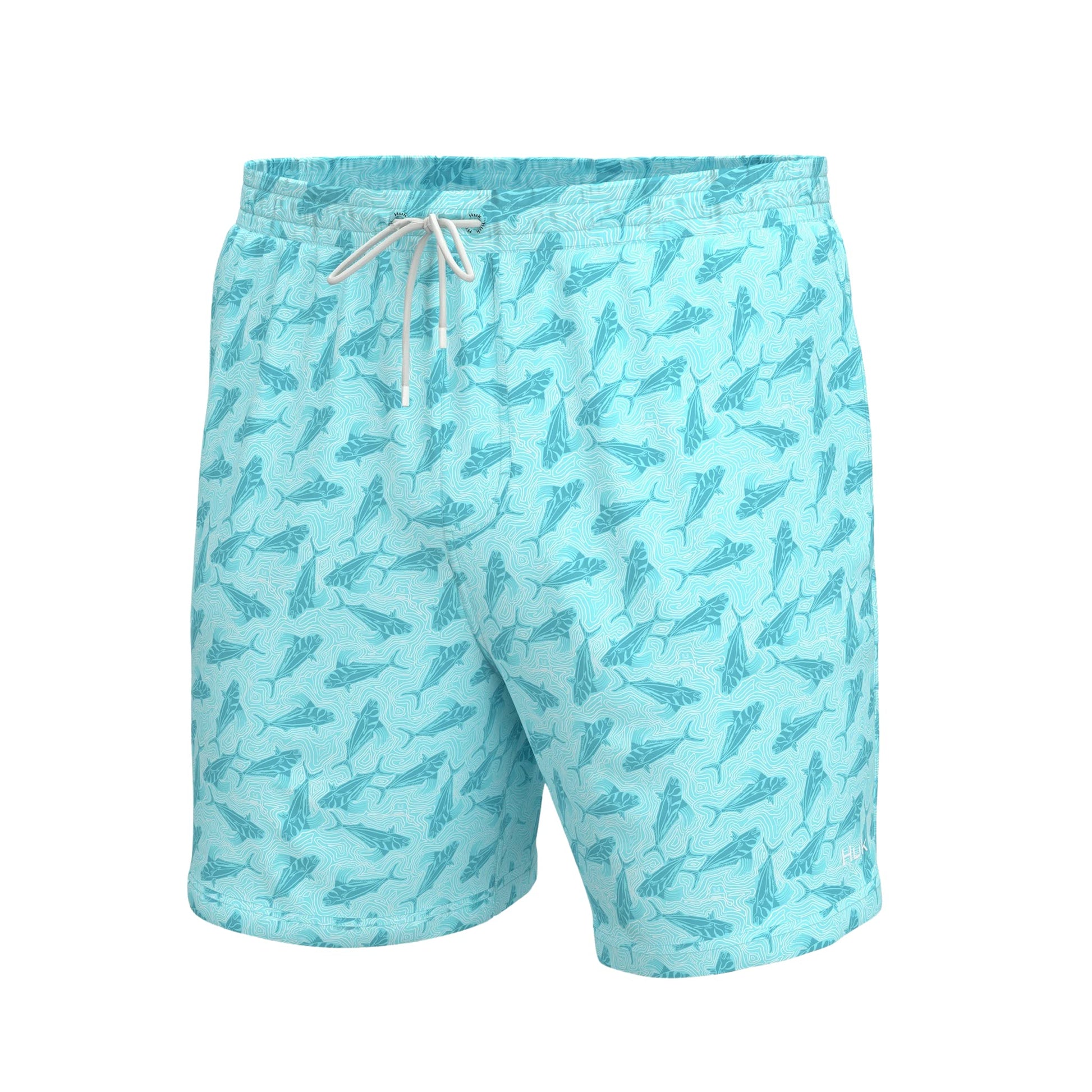 HUK Mens Pursuit Volley Short, Quick-Dry Fishing Shorts for Men