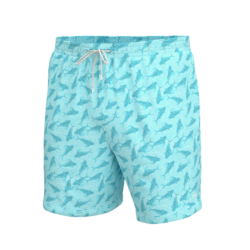 HUK Mens Pursuit Volley Short, Quick-Dry Fishing Shorts for Men