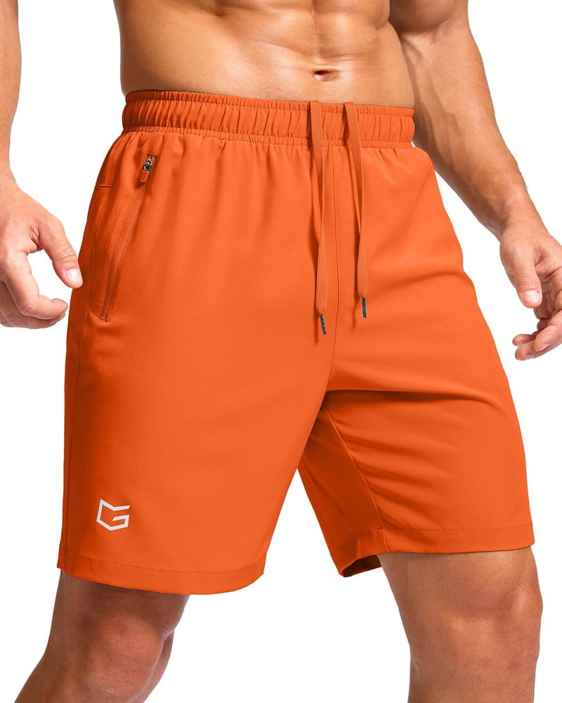 G Gradual Men's Athletic Running Shorts with Zipper Pockets Quick Dry 7"/ 5"/ 9" Workout Gym Shorts for Basketball Hiking-18