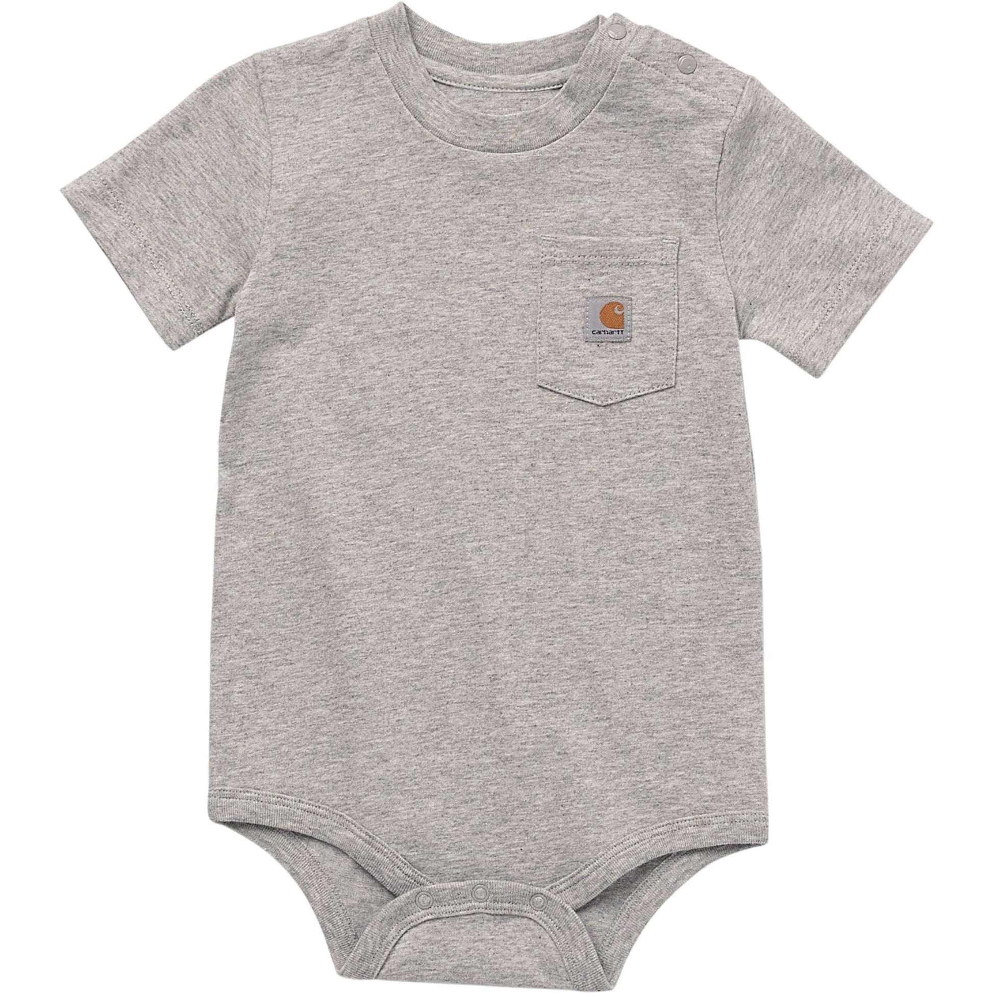 Carhartt Unisex Baby, Short-sleeve Bodysuit Pocket T-shirt