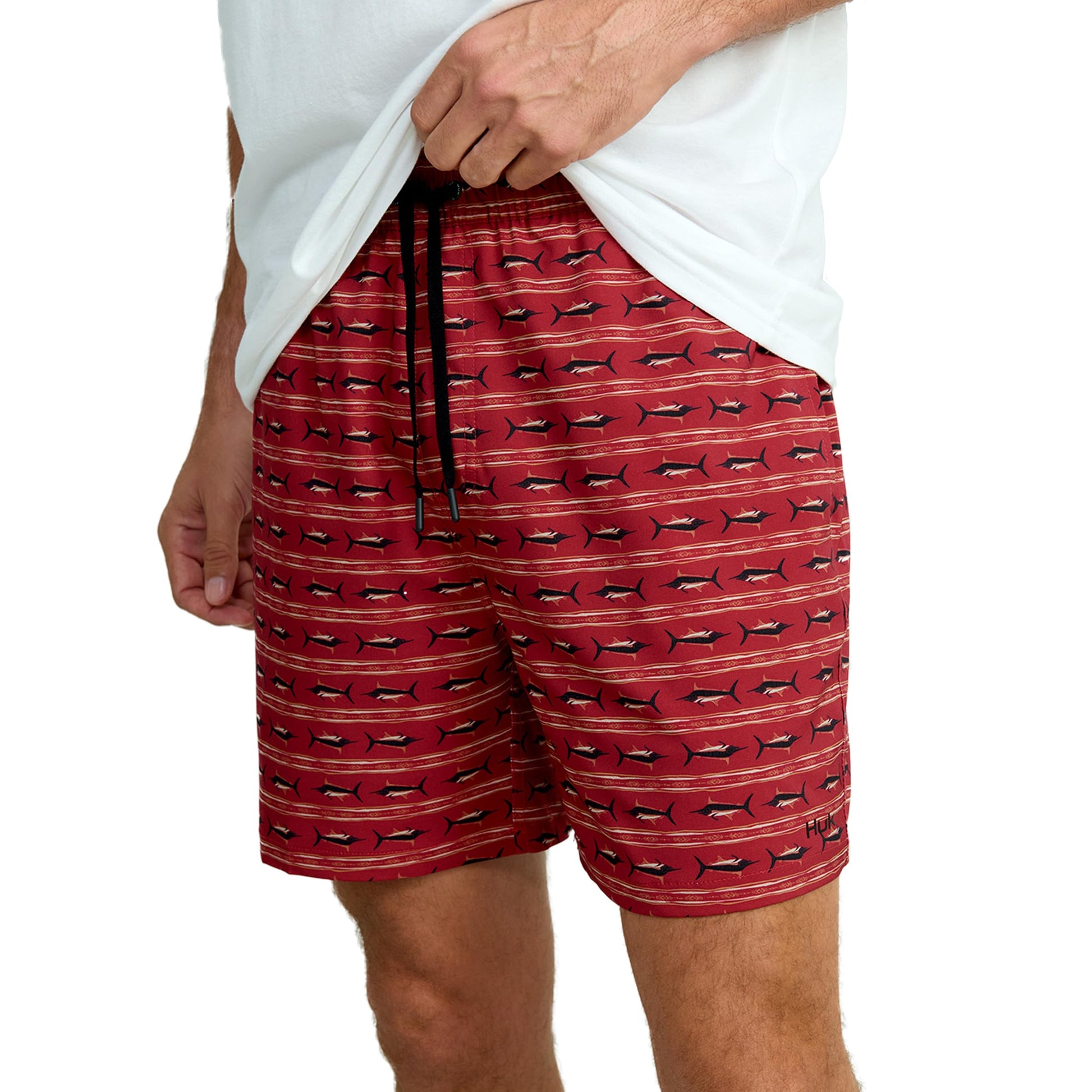 HUK Mens Pursuit Volley Short, Quick-Dry Fishing Shorts for Men