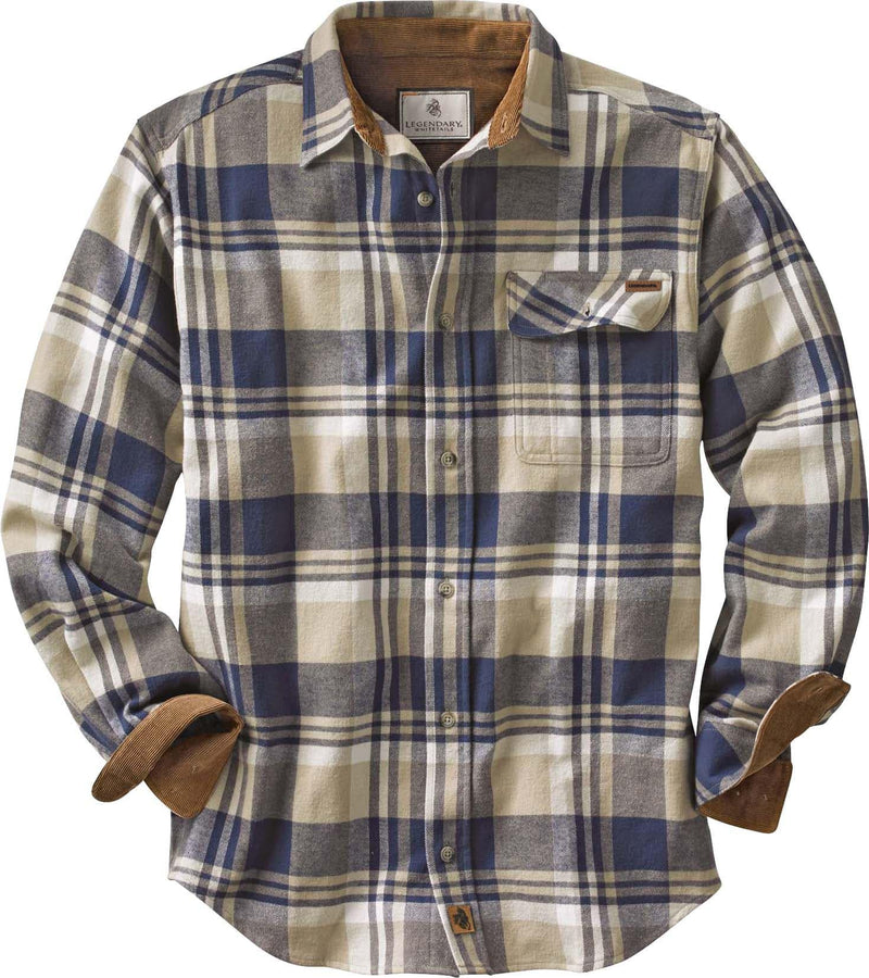 Legendary Whitetails Men's Flannel Shirt Long Sleeve Button Down 100% Cotton-45