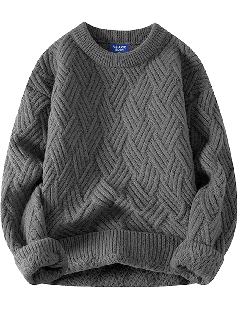 Aelfric Eden Vintage Oversized Sweaters Crewneck Knit Pullover Baggy Loose Casual Cable Sweater 2025 Fall Clothes-20