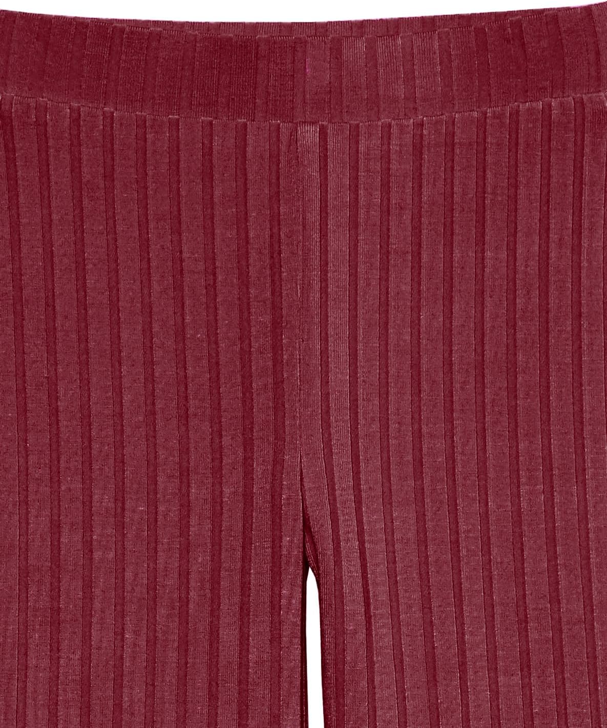 Amazon Essentials Girls and Toddlers' Wide-Rib Outfit Set, Pack of 2