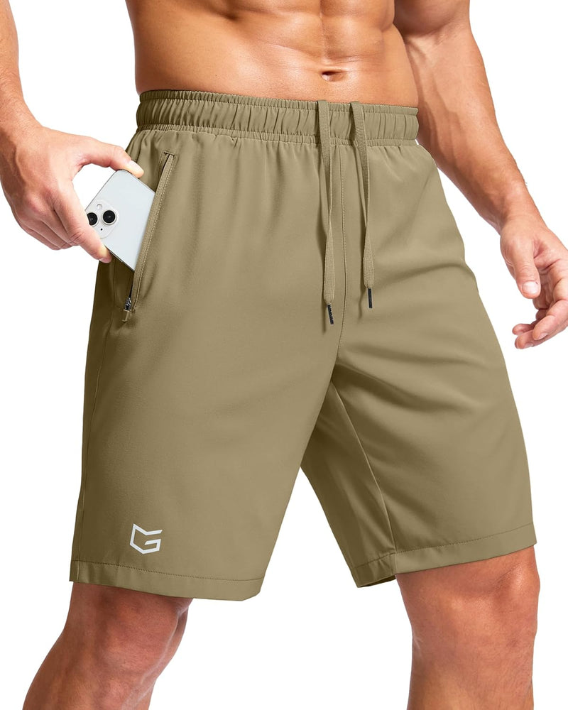 G Gradual Men's Athletic Running Shorts with Zipper Pockets Quick Dry 7"/ 5"/ 9" Workout Gym Shorts for Basketball Hiking-28