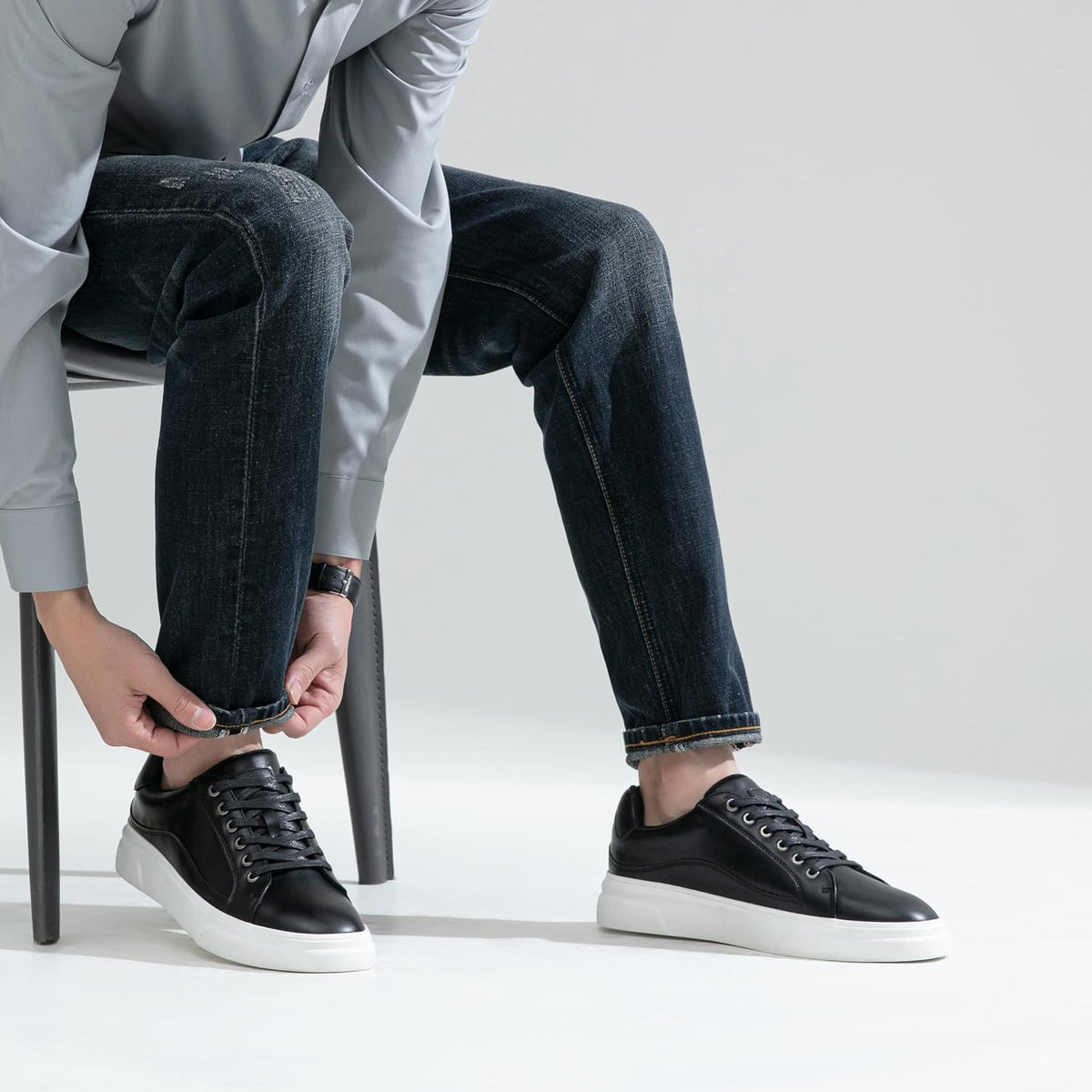 Vostey Men's Fashion Sneakers Mens Casual Dress Shoes