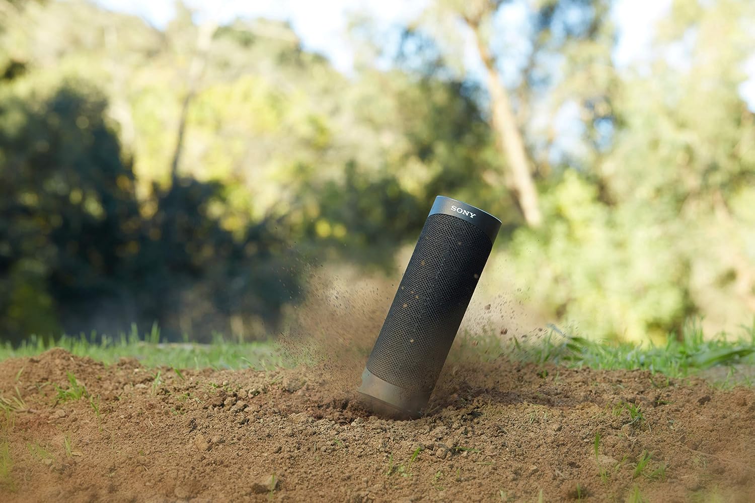 Sony SRS-XB23 - Super-Portable, Powerful and Durable, Waterproof, Wireless Bluetooth Speaker with Extra BASS – Black