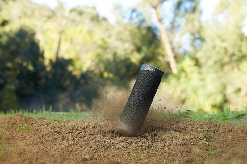 Sony SRS-XB23 - Super-Portable, Powerful and Durable, Waterproof, Wireless Bluetooth Speaker with Extra BASS – Black