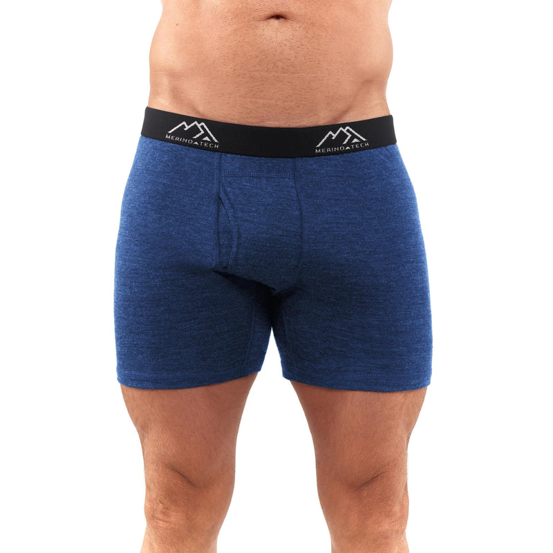 Merino.tech Merino Wool Underwear Mens - 100% Merino Wool Base Layer Boxer Briefs for Men-16