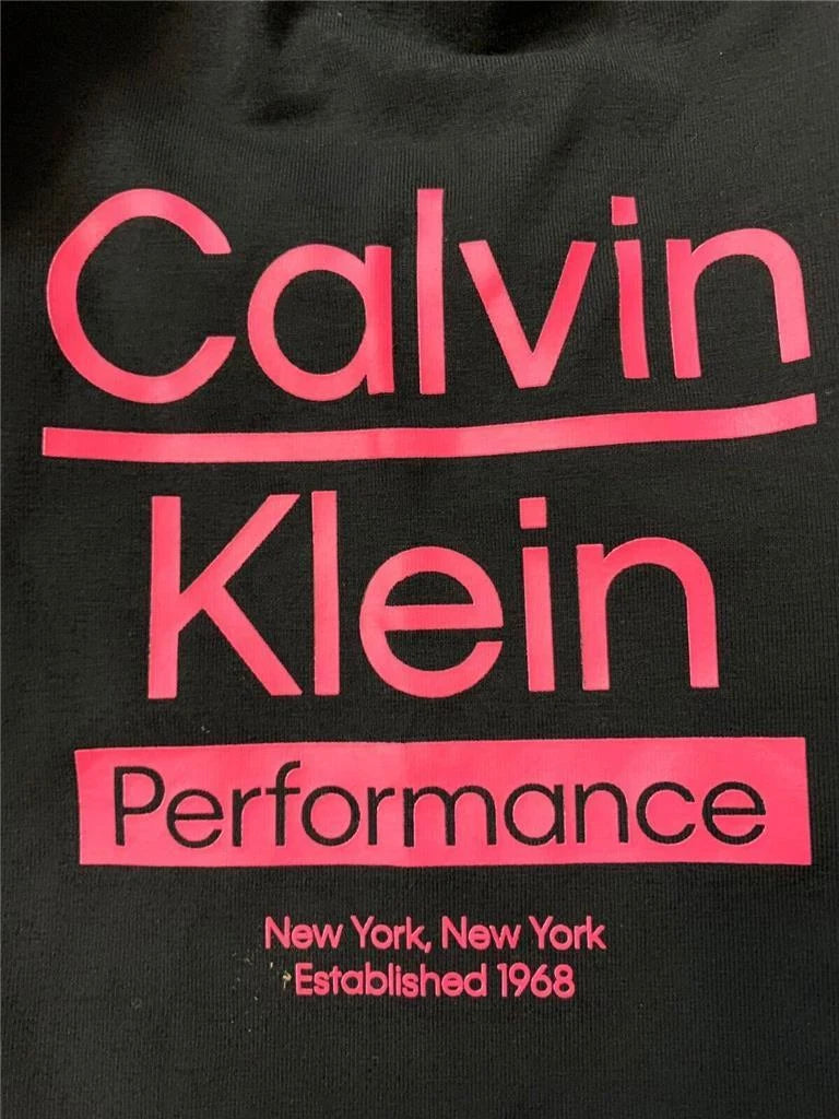 Calvin Klein Women's Stretch Comfort High Waist Short, BLACK - PINK, L