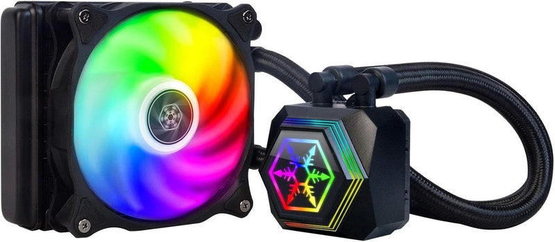 SILVERSTONE SST-PF120-ARGB Permafrost 120mm AIO Multi-Chamber CPU Liquid Cooler-1