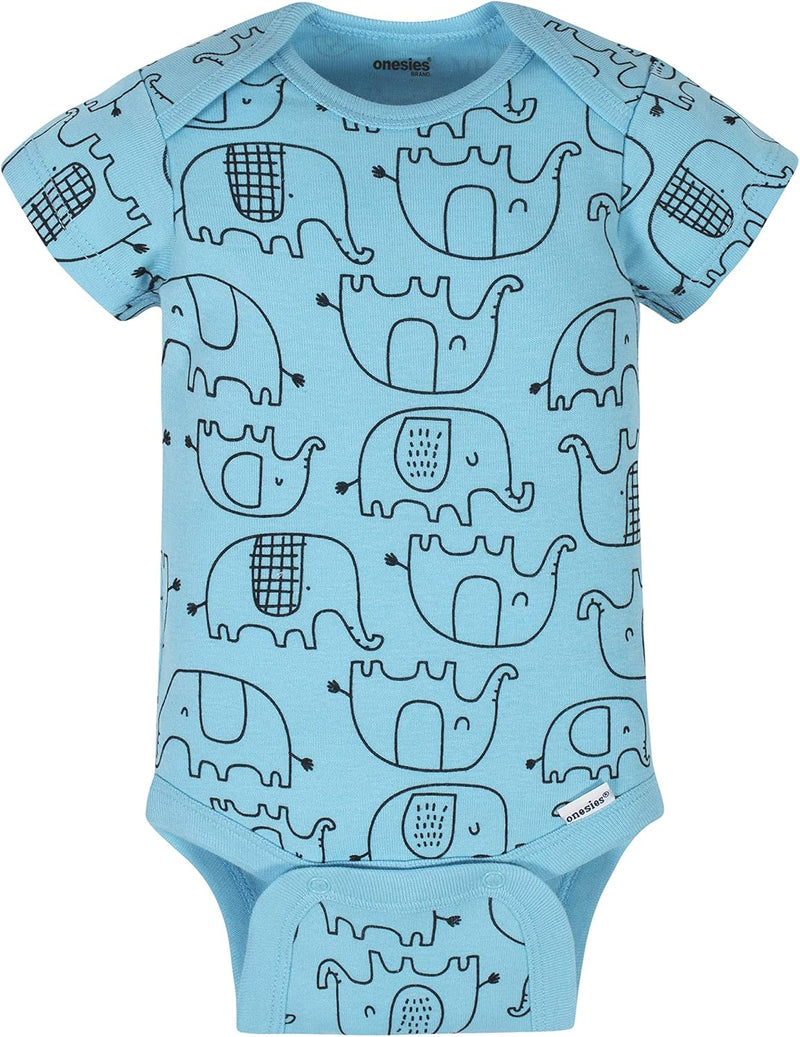 Onesies Brand unisex-baby 8-pack Short Sleeve Mix & Match Bodysuits
