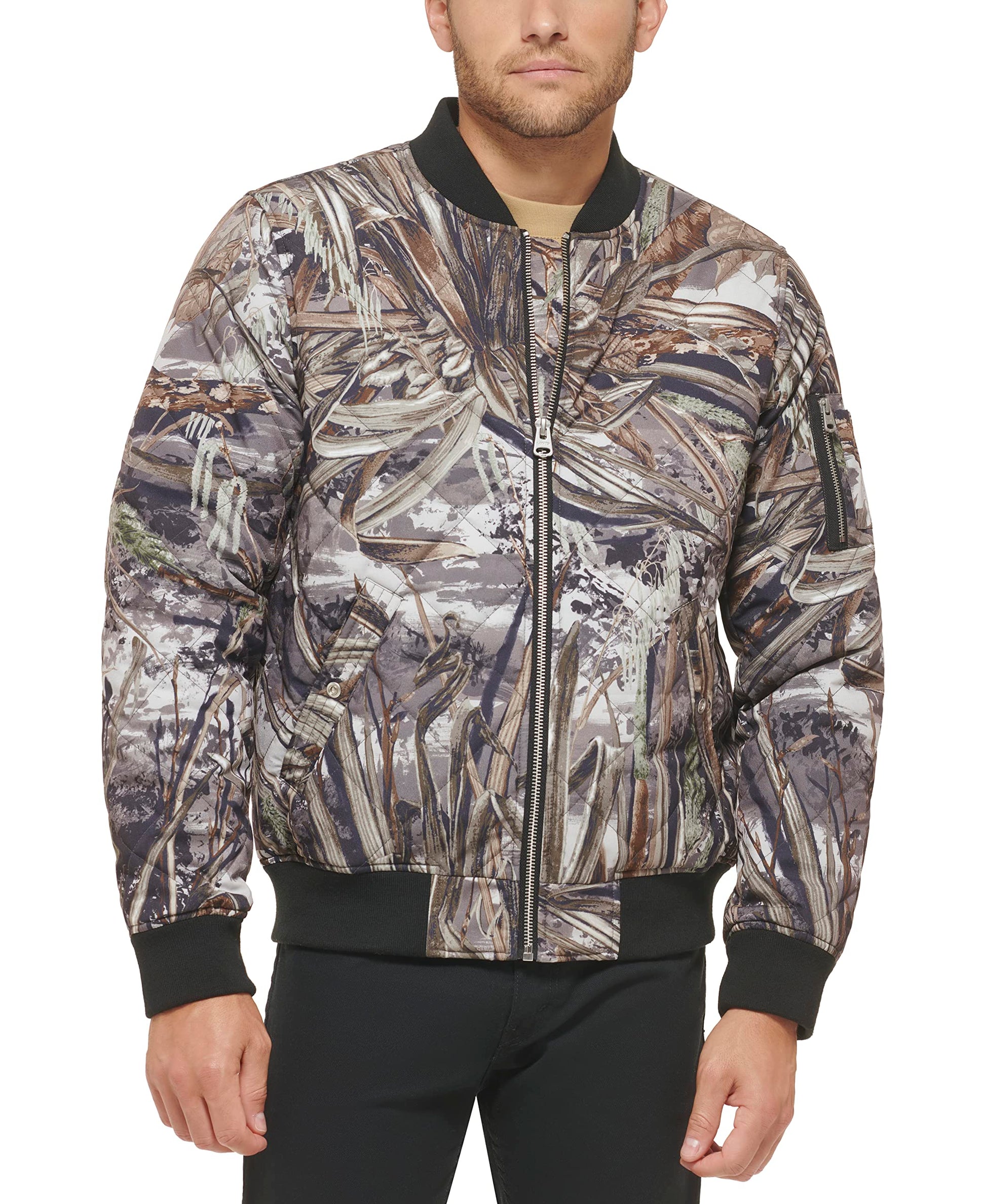 Levi's mens Diamond Quilted Bomber Jacket-8