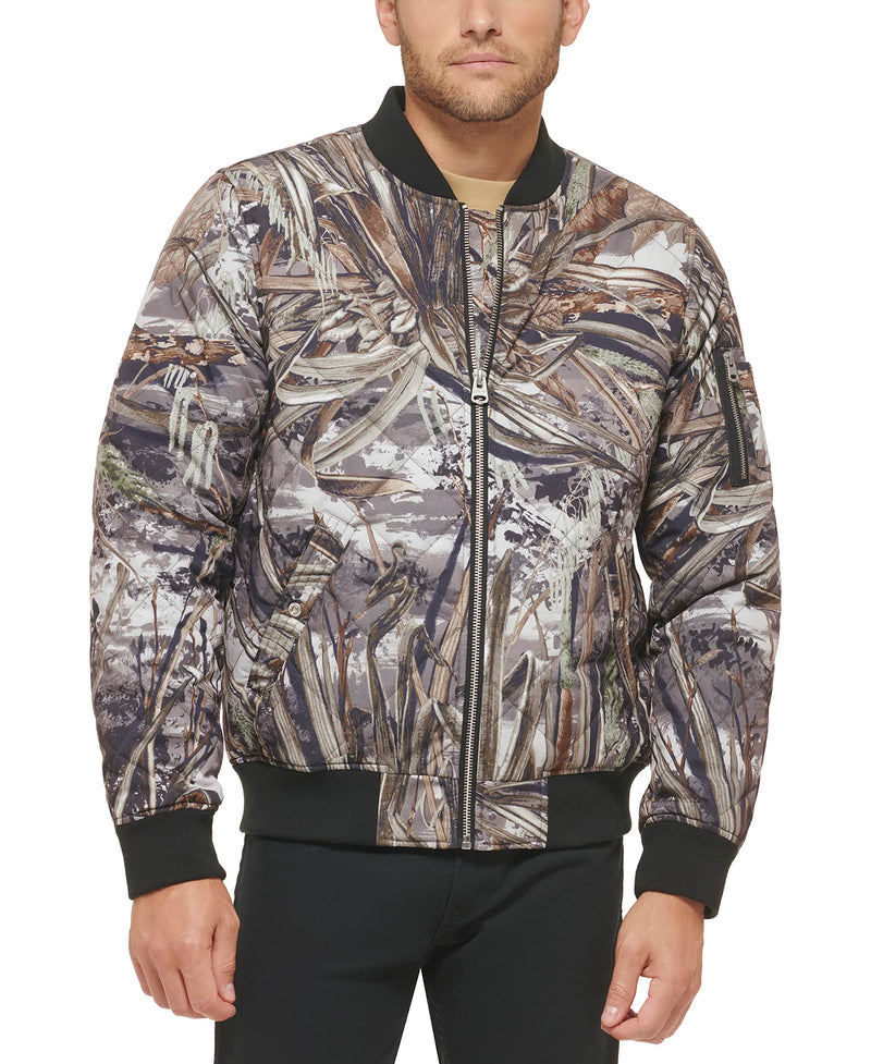Levi's mens Diamond Quilted Bomber Jacket-8