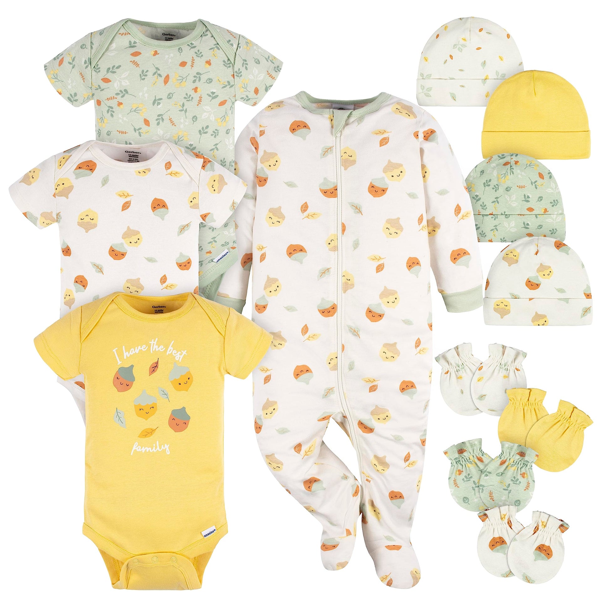 Gerber baby-girls Boys and Girls 12 Piece Layette Gift Set