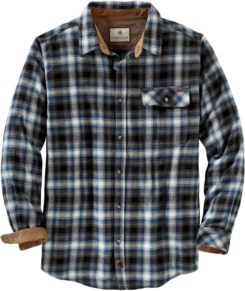 Legendary Whitetails Men's Flannel Shirt Long Sleeve Button Down 100% Cotton-4