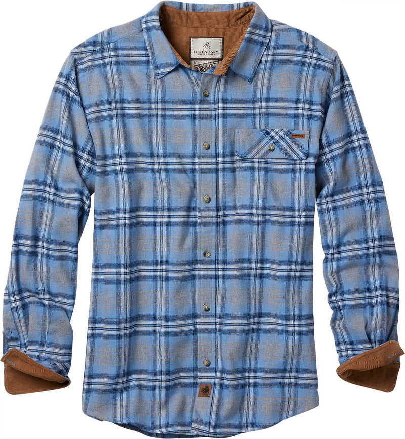 Legendary Whitetails Men's Flannel Shirt Long Sleeve Button Down 100% Cotton-20