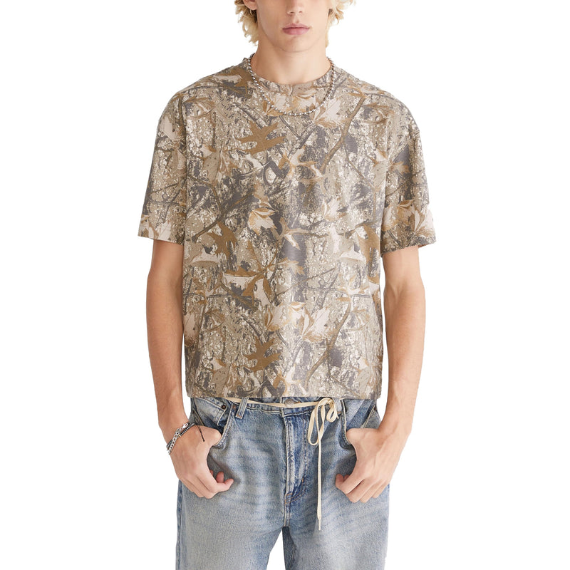 Aeropostale Men's Washed Boxy Fit Crew Tee