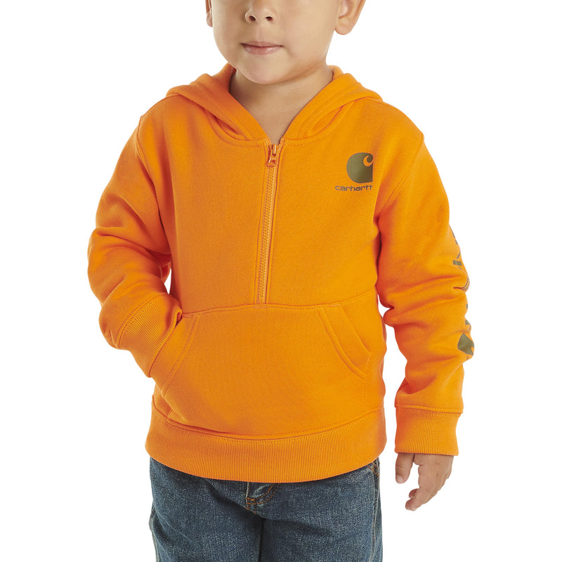 Carhartt Kid's CA6273 Long-Sleeve Half-Zip Sweatshirt - Boys-56